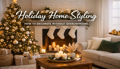 Holiday Home Styling: How to Decorate Without Overcrowding