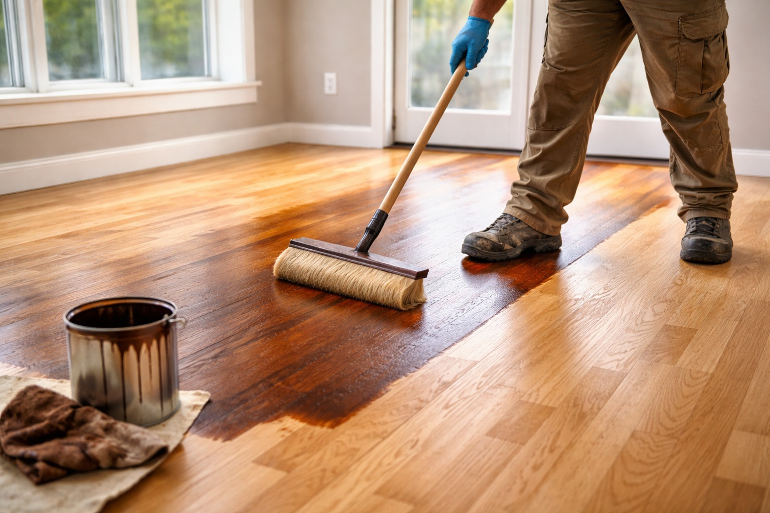 DIY vs. Professional Floor Staining in NJ: Pros & Cons
