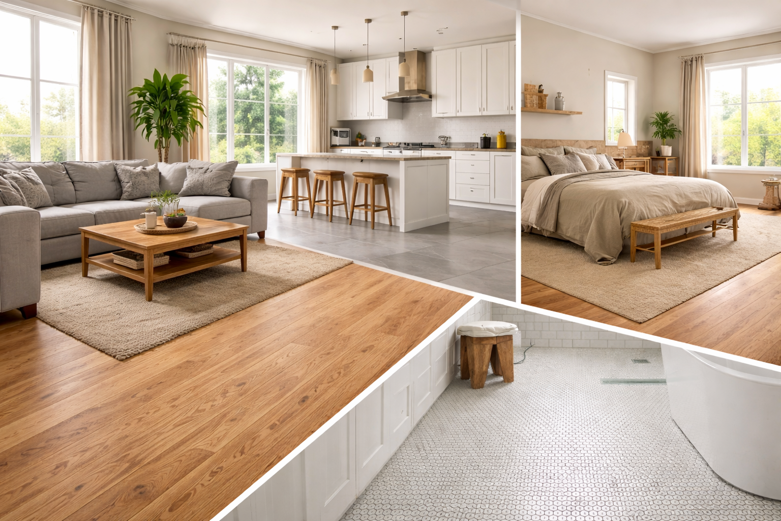 Best Flooring Options for Every Room in Your Home