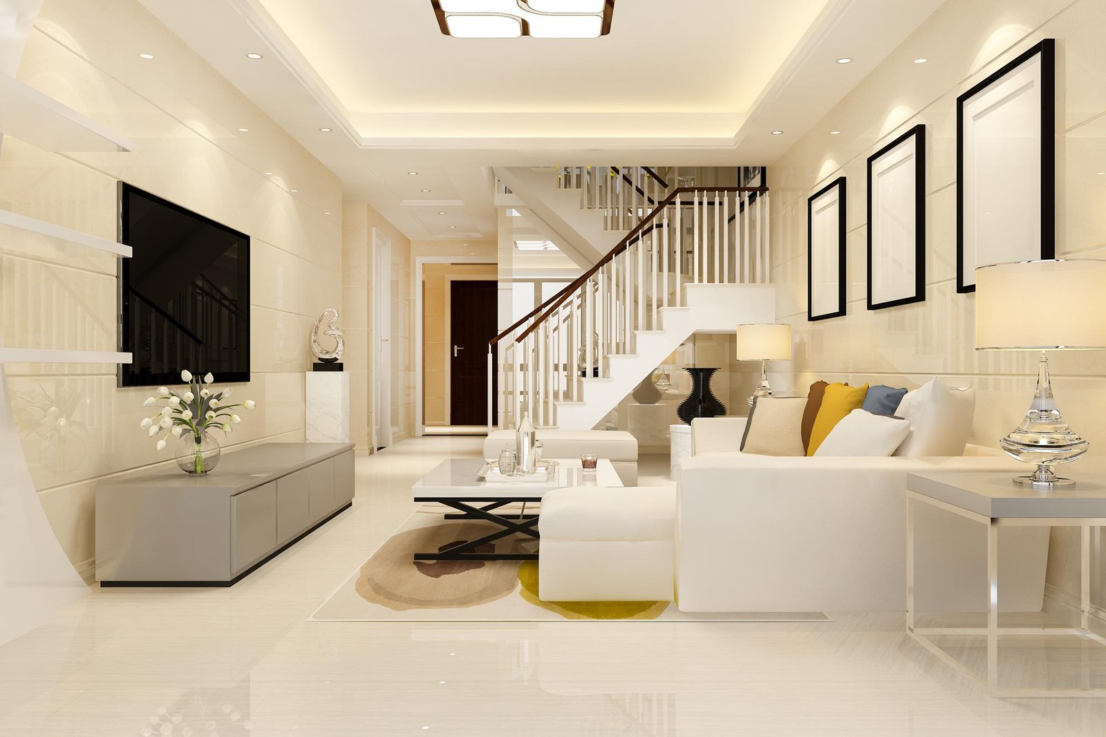 Enhancement and layout Optimised,
                                                                 built-in stove, and under-cabinet lighting.