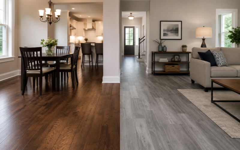 Hardwood vs Vinyl Flooring for New Jersey Homes