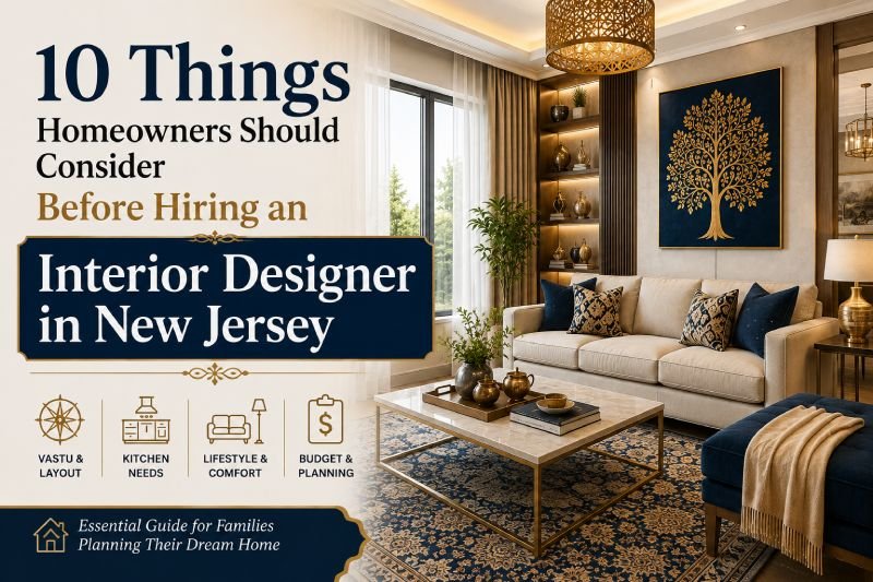 10 Things Homeowners Should Consider Before Hiring an Interior Designer in New Jersey
