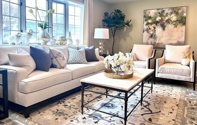 Spacious Modern Living Room