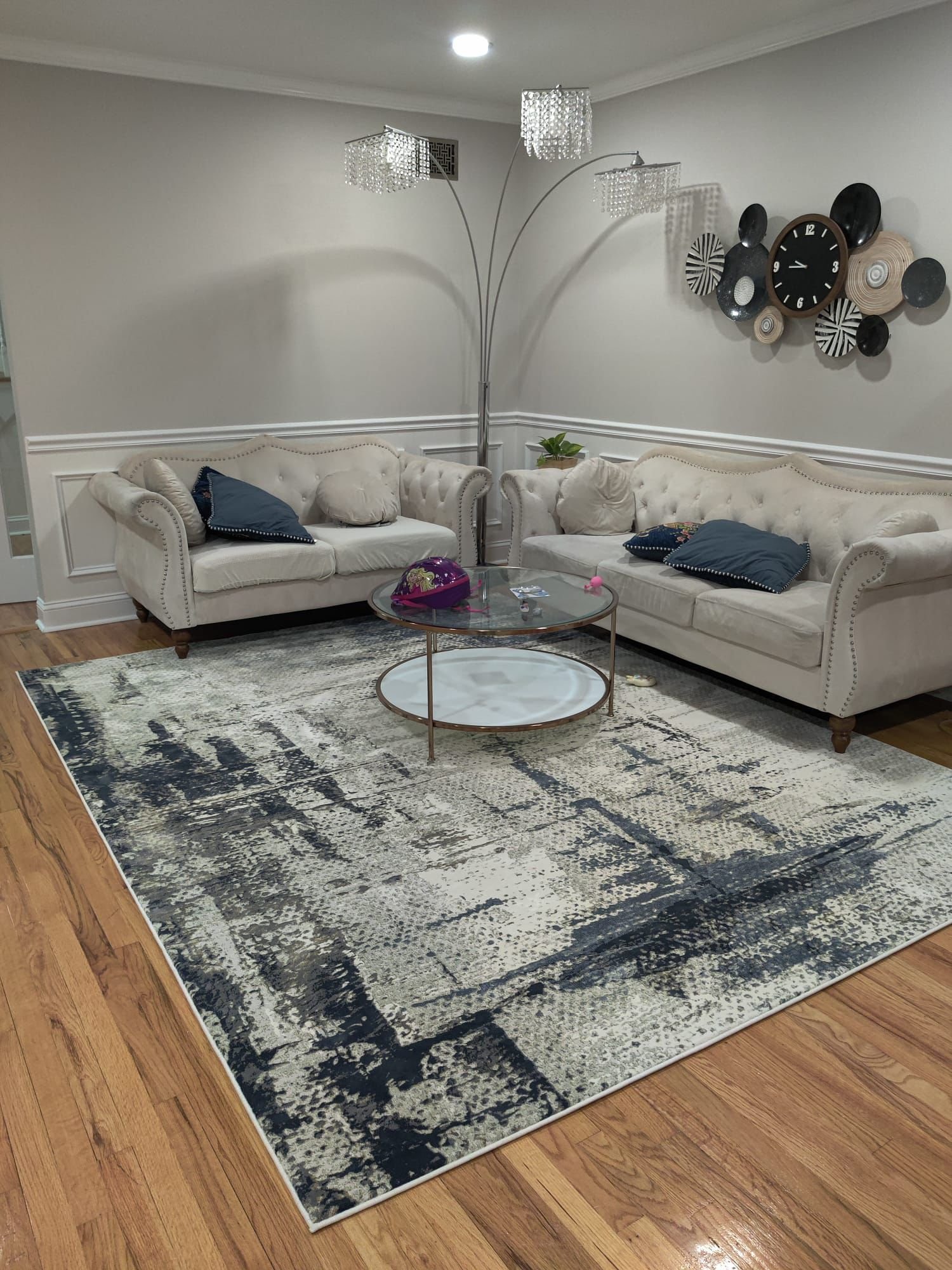 Custom Staging Living Room