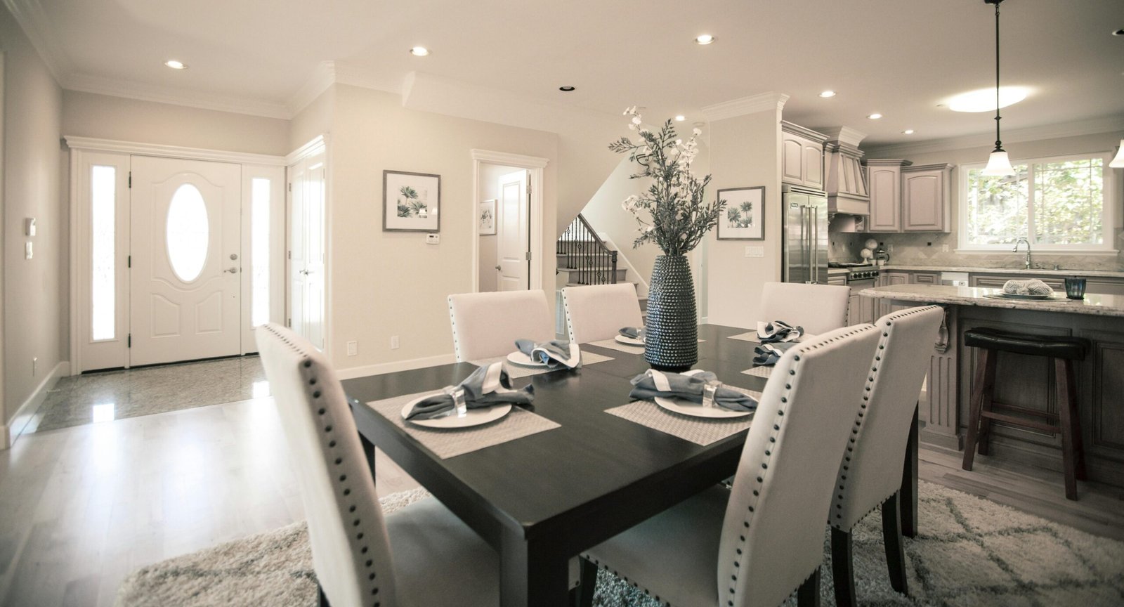 Upholstered Wood Dining