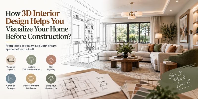 How 3D Interior Design Helps Visualize Your Home