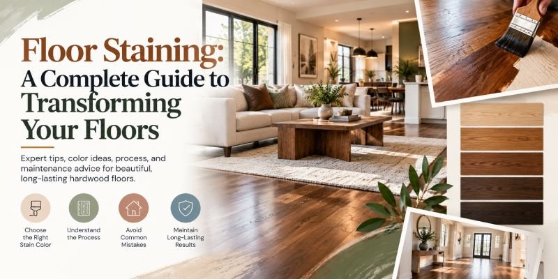 Floor Staining: A Complete Guide to Transforming Your Floors