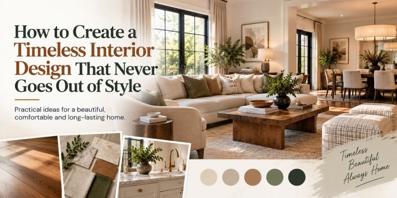 How to Create a Timeless Interior Design That Never Goes Out of Style